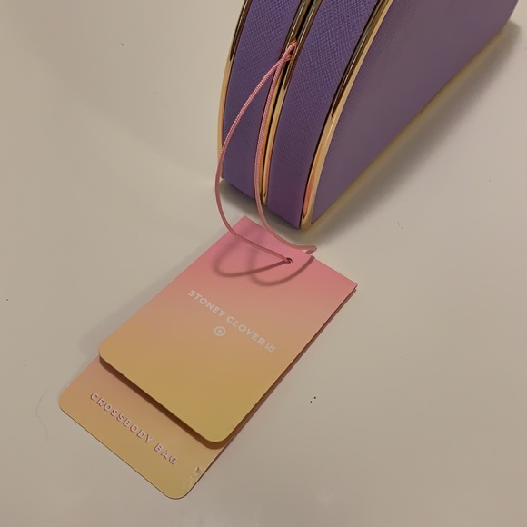 🎉ONE LEFT!!🎉 Stoney Clover Lane x Target Rainbow Crossbody Bag Purse - Picture 8 of 10